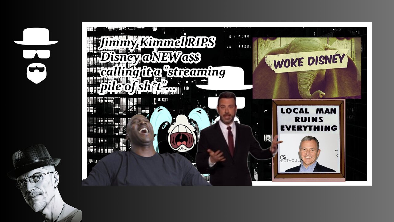 KIMMEL WRECKS DISNEY...