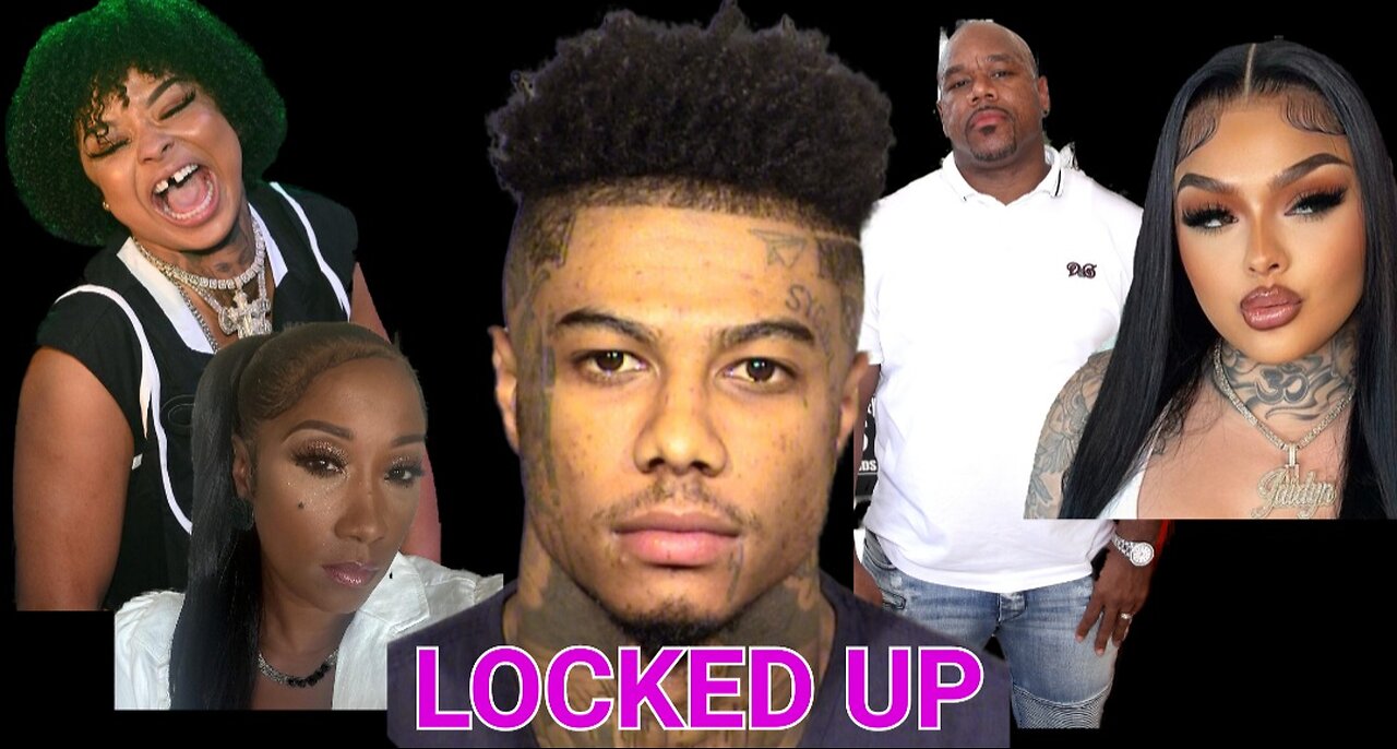 Blueface Turns Himself into an LA County Jail | Chrisean and Jr. Pops Up