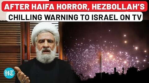 On Cam_ Hezbollah Leader’s ‘Reality Check’ To Israel After ‘Biggest’ Attack On Haifa _ Lebanon _ IDF