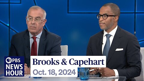 Brooks and Capehart on key moments in the 2024 race in the final weeks before Election Day