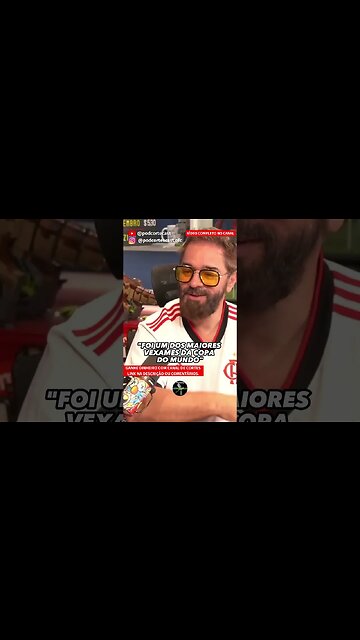 VEXAME NA COPA DO MUNDO - ZICO #shorts #copadomundo #zico #zicotv #flamengo #futebol