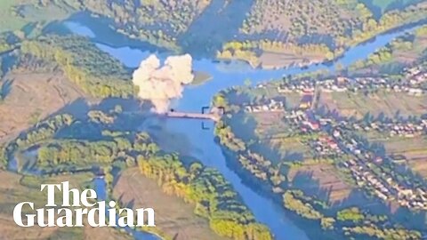 Ukraine forces blow hole in second Russian bridge in Kursk region