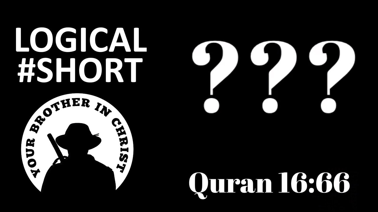 100% PROOF THE QURAN IS FALSE! Scientific Error In Quran 16:66 - LOGICAL #SHORT