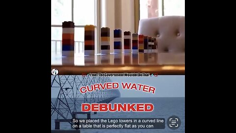 Curved water debunked