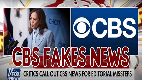 The TRUTH About CBS Faking Your News!