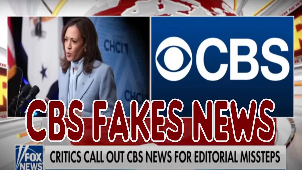 The TRUTH About CBS Faking Your News!