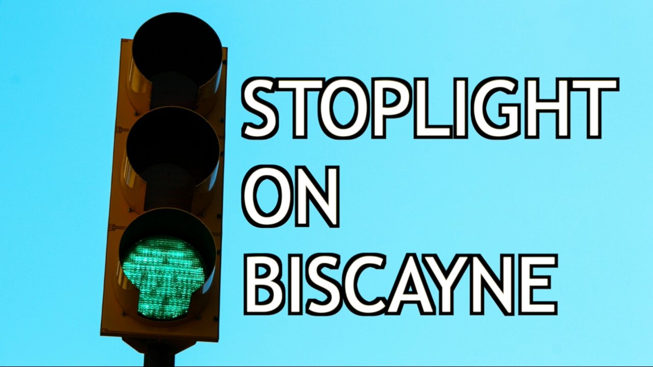 Stoplight on Biscayne