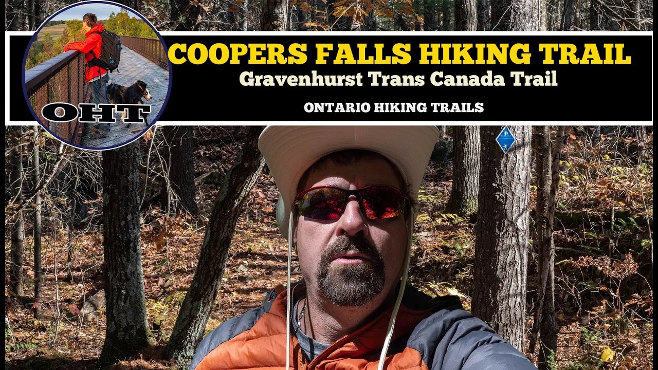 COOPERS FALLS Hiking Trail On The Trans Canada Trail