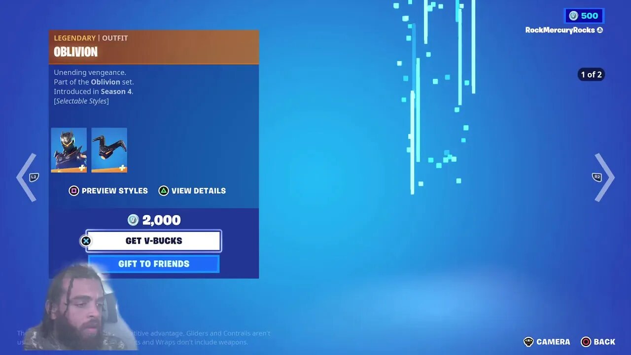 Fortnite with Rock Mercury