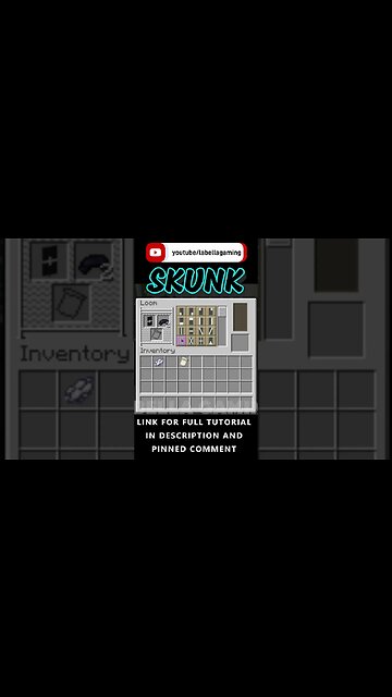Skunk Banner | Minecraft