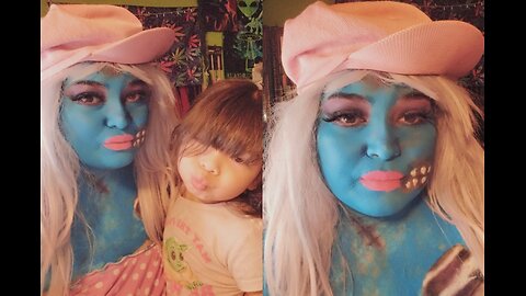 blue zombie makeuptutorial