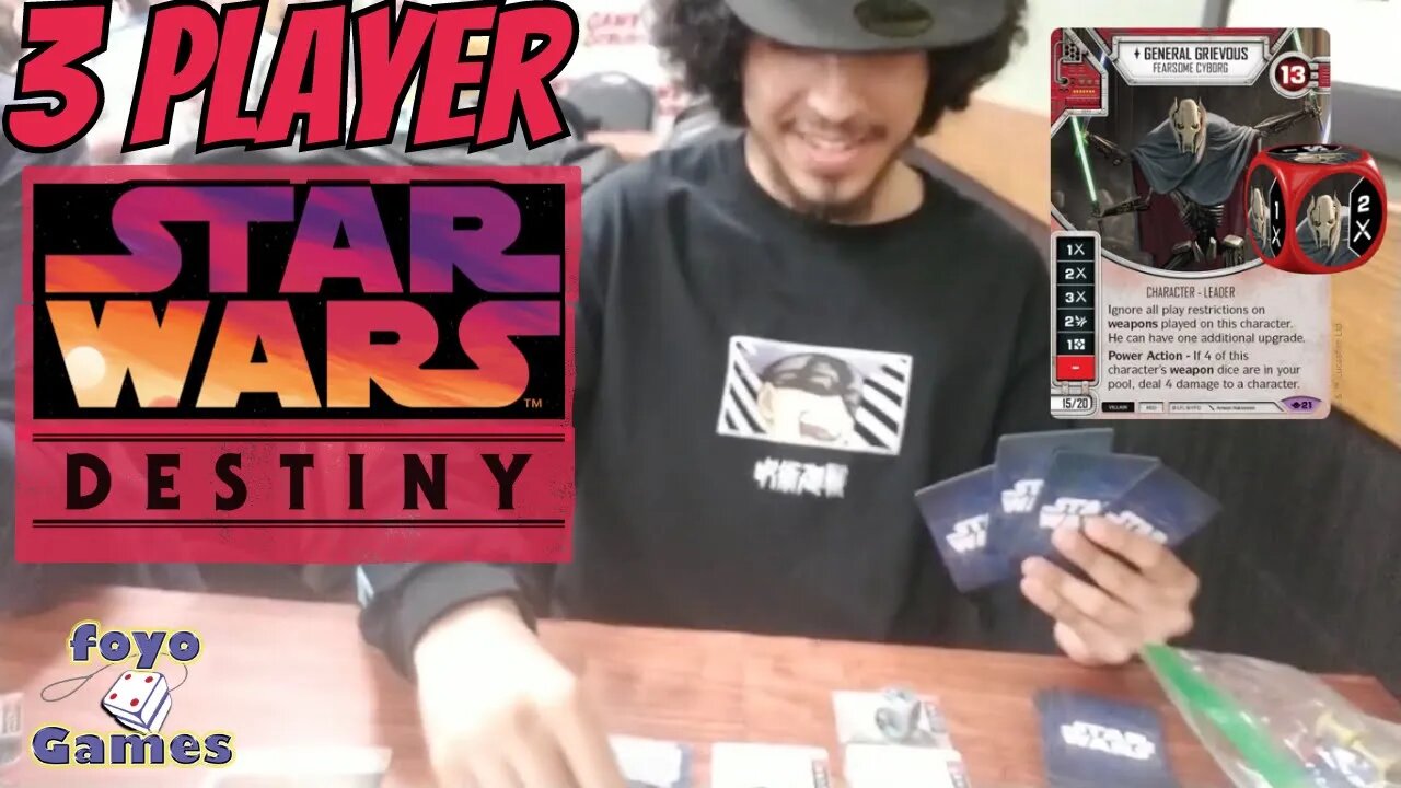 3 Player Star Wars Destiny