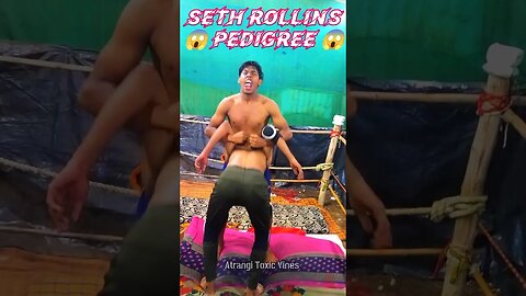 Seth Rollins 🔥 Pedigree 😈 #shorts #wwemoves #wrestling #sethrollins