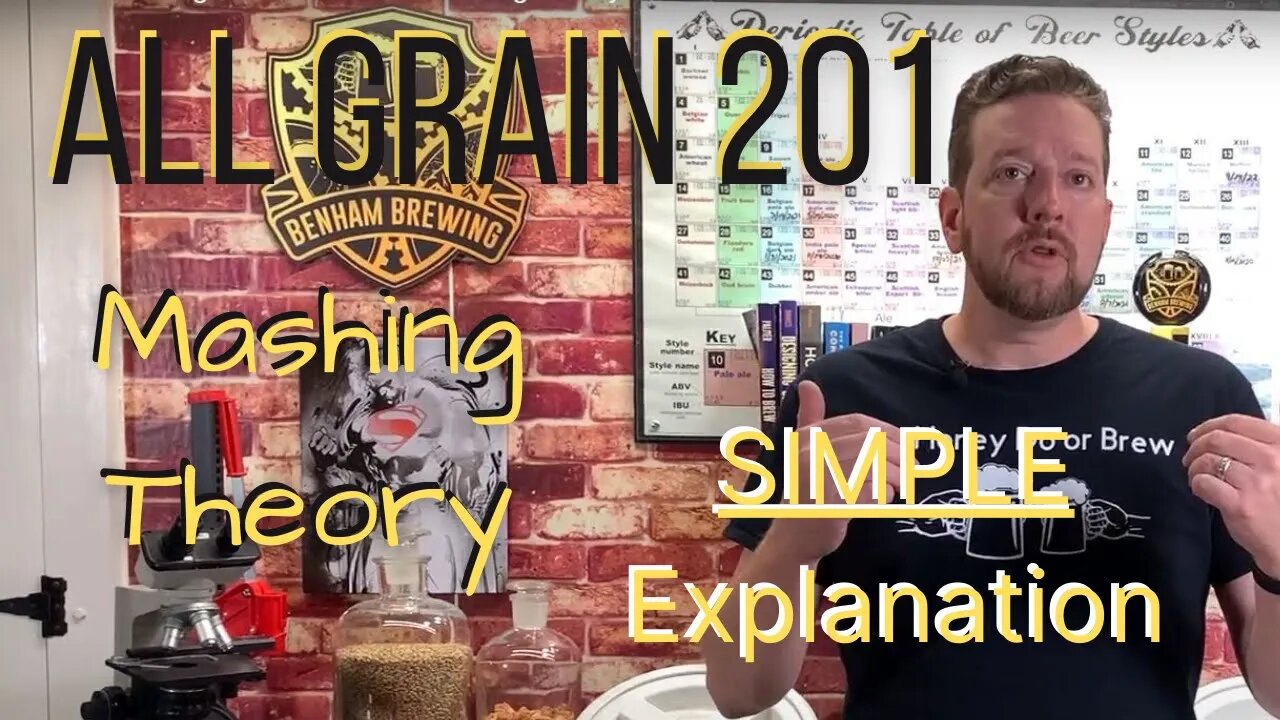 All Grain Brewing 201 - Video #2 - Mashing Theory