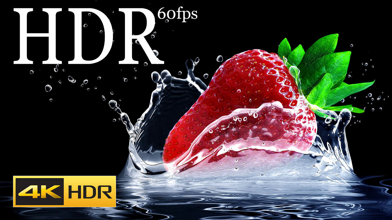 FRUIT HEAVEN 4K ULTRA HD 60fps Dolby Vision Video With Relaxation Music