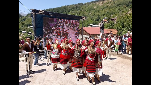 Macedonian female bridal dance in GALIČNIK, MACEDONIA🇲🇰 (PART 1) 17 July 2022