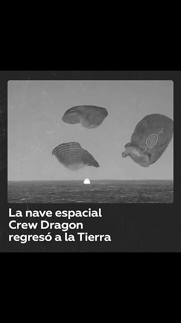 4 astronautas llegaron a la Tierra en la nave espacial Crew Dragon de SpaceX