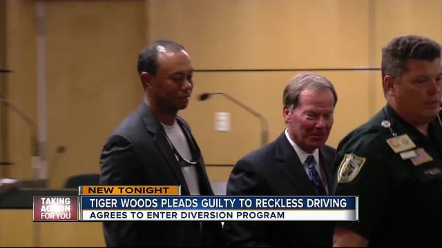 Tiger Woods pleads guilty to reckless driving