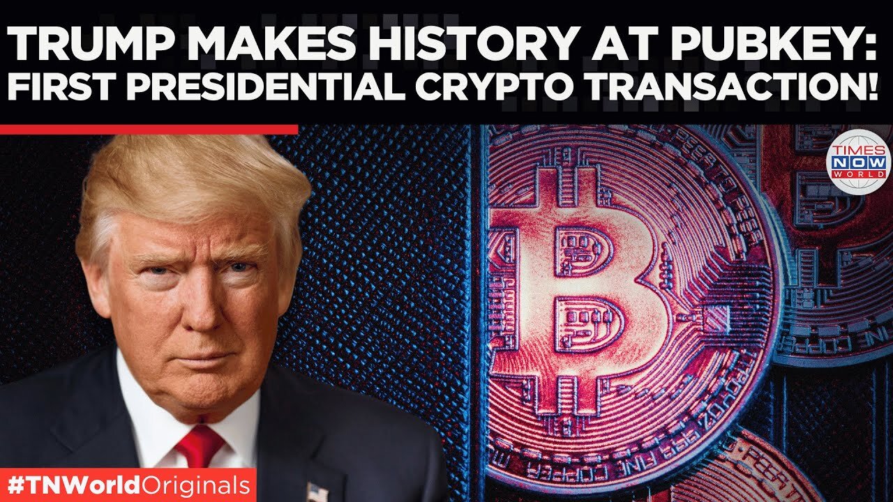 HISTORY: President Trump is The First President to Make a Purchase Using Bitcoin! (9/18/24) | Let This Be a Sign of Things We (Not Even Trump Alone) Will Achieve! #EndTheFed #🔥🔱