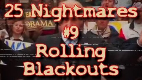 #9 Rolling Blackouts - 25 Nightmares That DID Happen