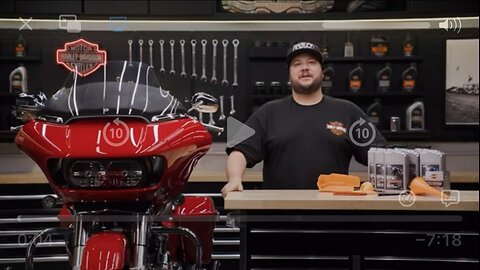 How to do a 3 cavity oil change on a Harley Davidson Milwaukee 8 engine