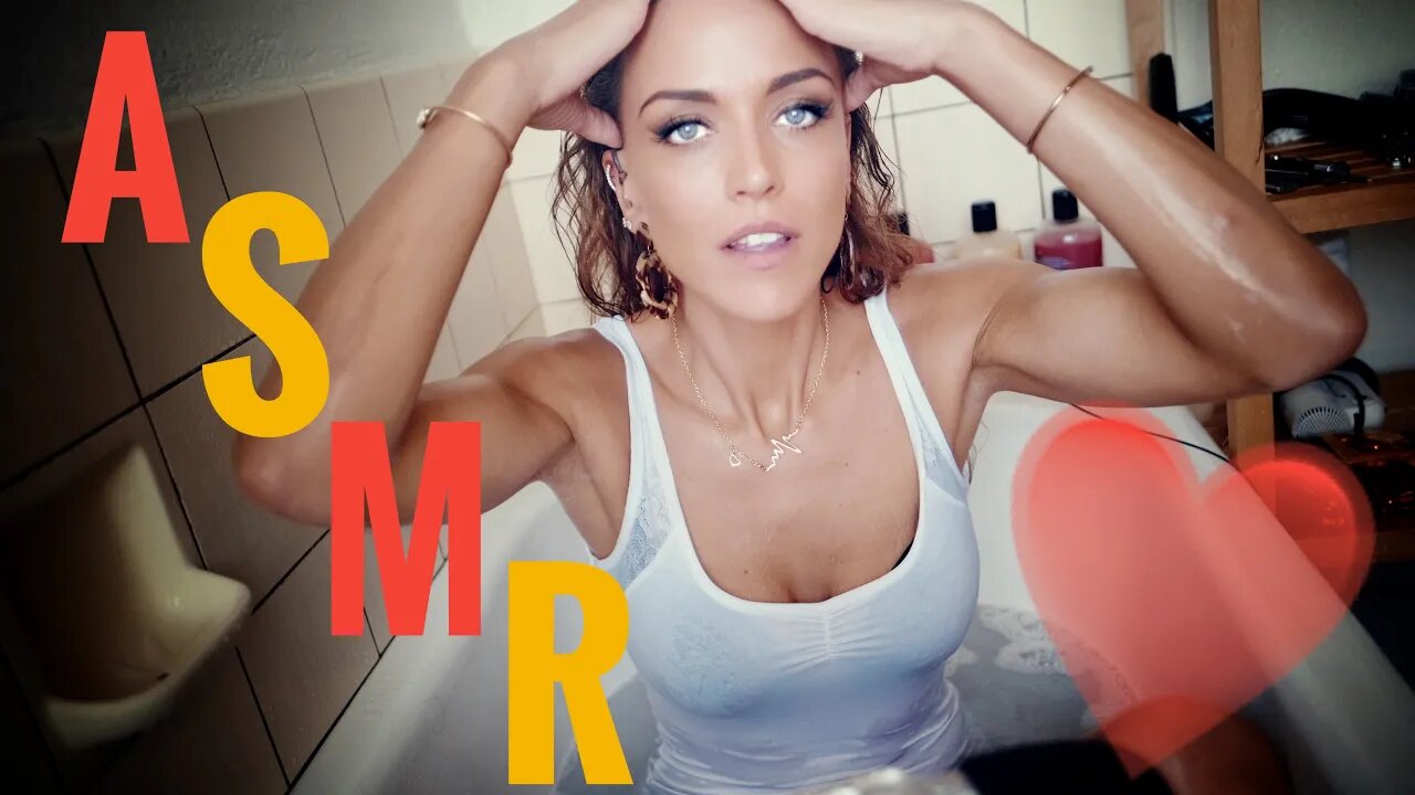 ASMR Gina Carla 🤗 Splish Splash! Bathtub Water Sounds! With Extras!