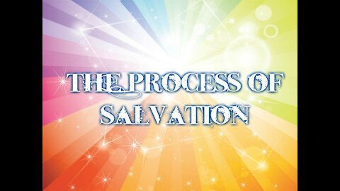 Salvation is a process, not just a confession