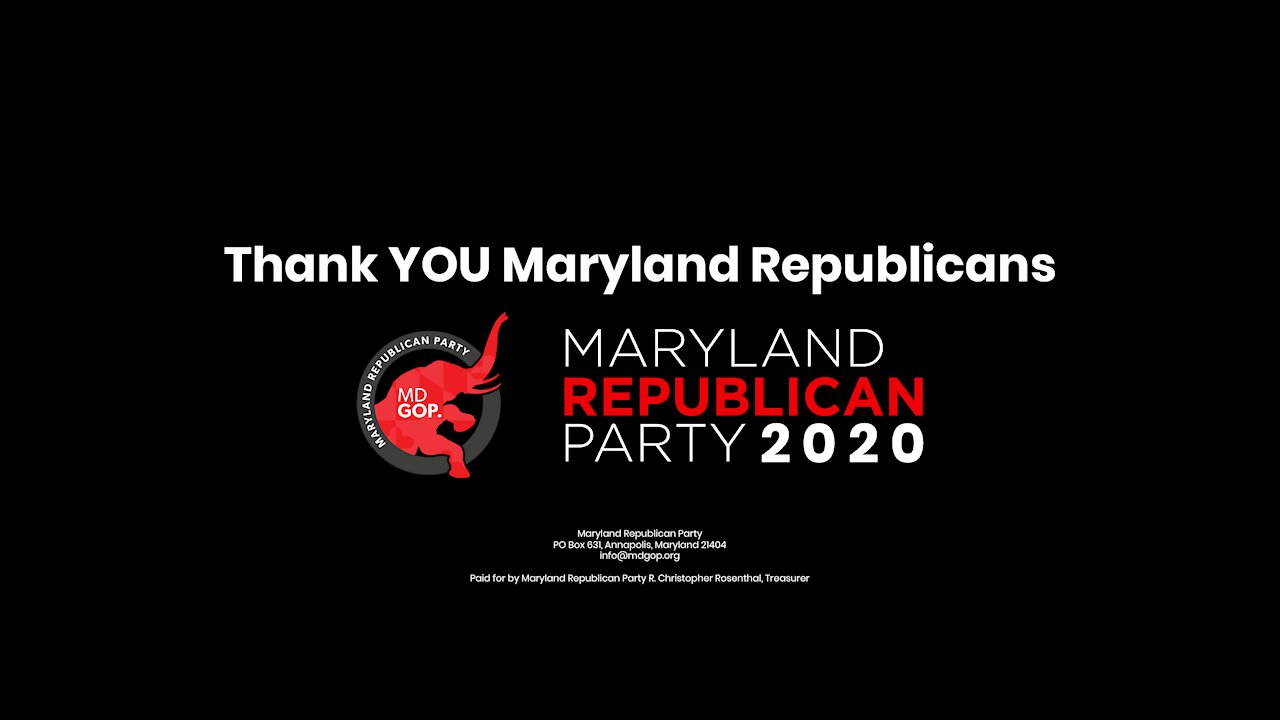 A Message from MDGOP Chairman Dirk Haire