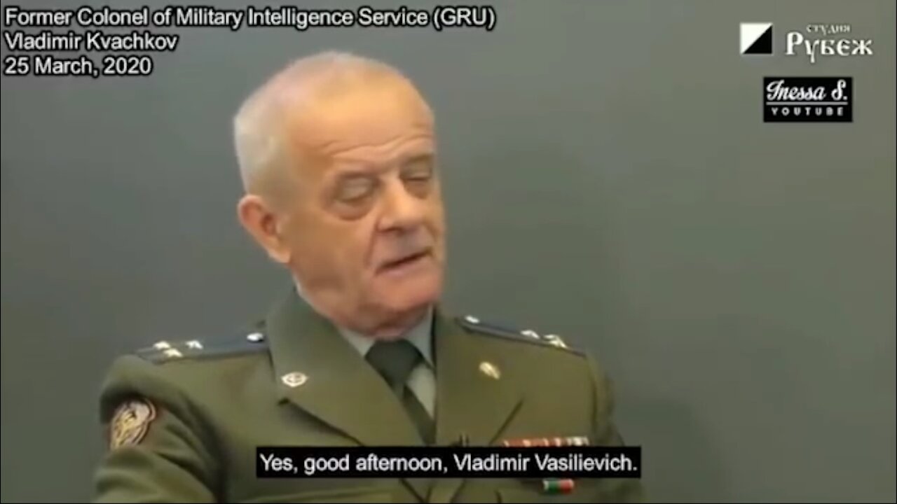 Coronel y Dr. ruso desmiente la Plandemia de COVI*D 19 es una OPERACION MILITAR MUNDIAL