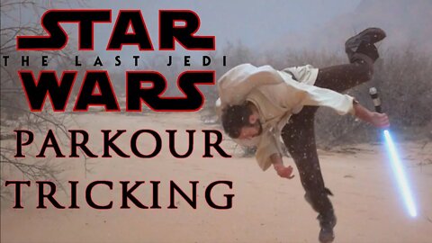Jedi Flips In Desert Snow Storm