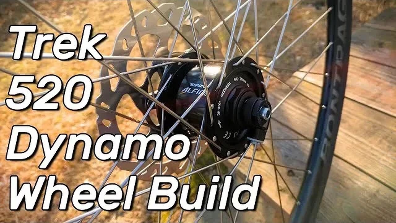 Bulding a Dynamo Wheel for The Trek 520 Disc