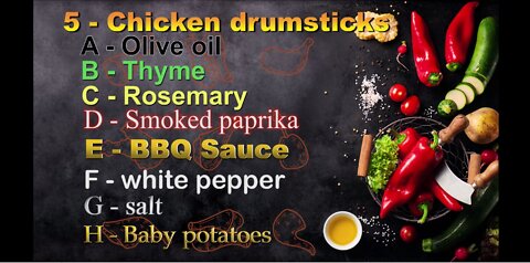 Delicious & Easy Chicken drumsticks