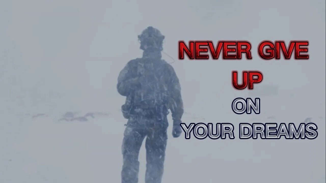 NEVER GIVE UP on your dreams | Motivational spech