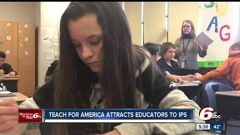 Teach for America attracts educators to IPS