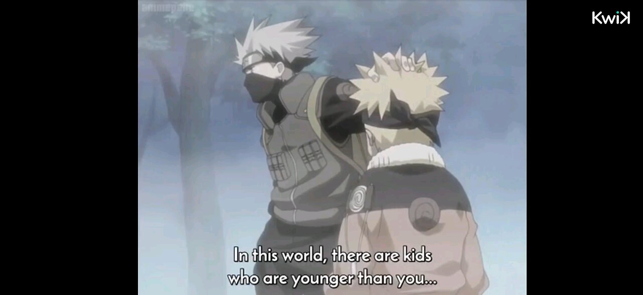 Kakashi heart touching dialogue