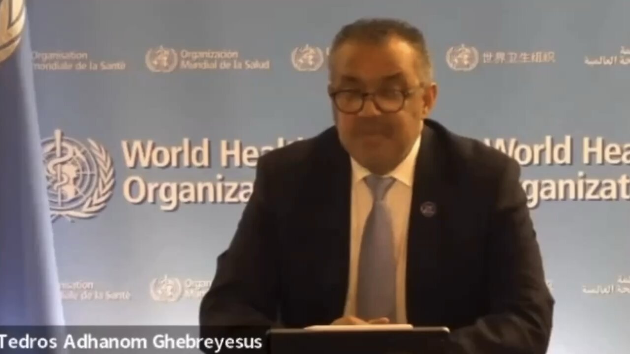 Manipulating the next generation WHO's Tedros says the pandemic treaty is "mission critical" …