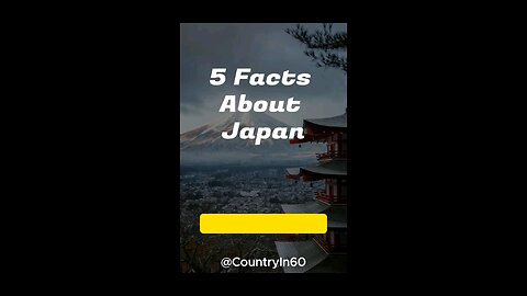 Did you know this about Japan?