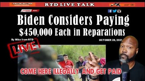 Biden Considers Paying Border Crossers $450K Each in Reparations | The People's Talk Show