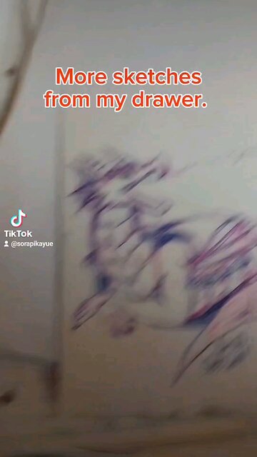 This Dragon is not demure (drawings in a drawer)