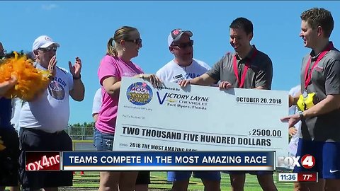 Salvation Army holds fundraising competition.
