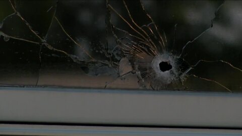 Shooting over the weekend leaves an Aurora family's home filled with bullet holes