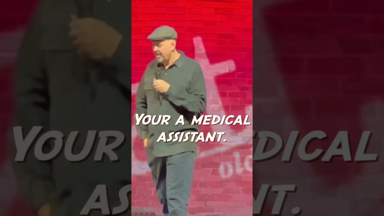 Medical Assistant-Comedian #shorts #standup #crowdwork