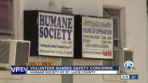 Volunteer speaks out about safety concerns after woman's death at Humane Society of St. Lucie County