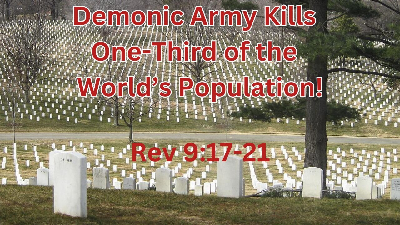 Demonic Army Kills One-Third of the Worlds Population