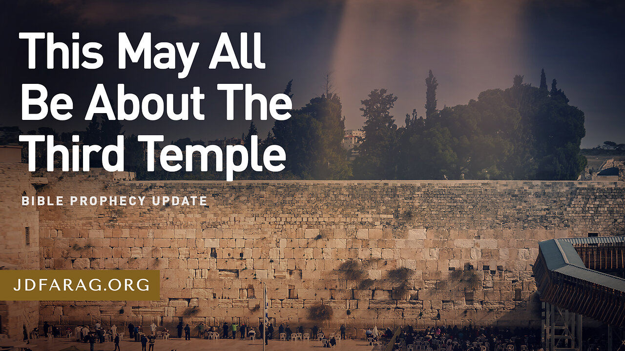 JD Farag "This May All Be About The Third Temple" Bible Prophecy Update Dutch Subtitle 27-10-2024