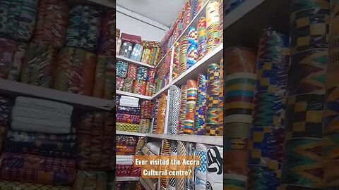 What a typical store looks like in #accra Accra cultural centre