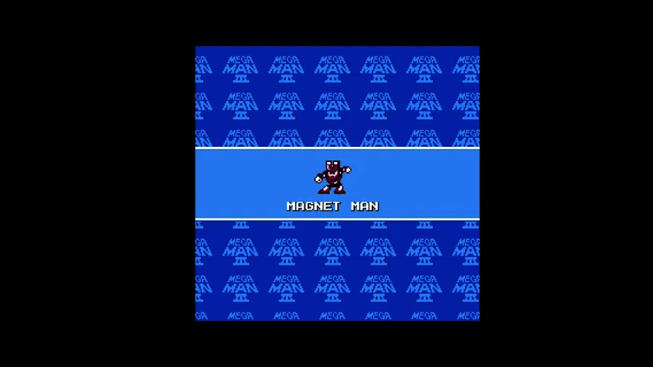 Mega Man 3 Title Screen.