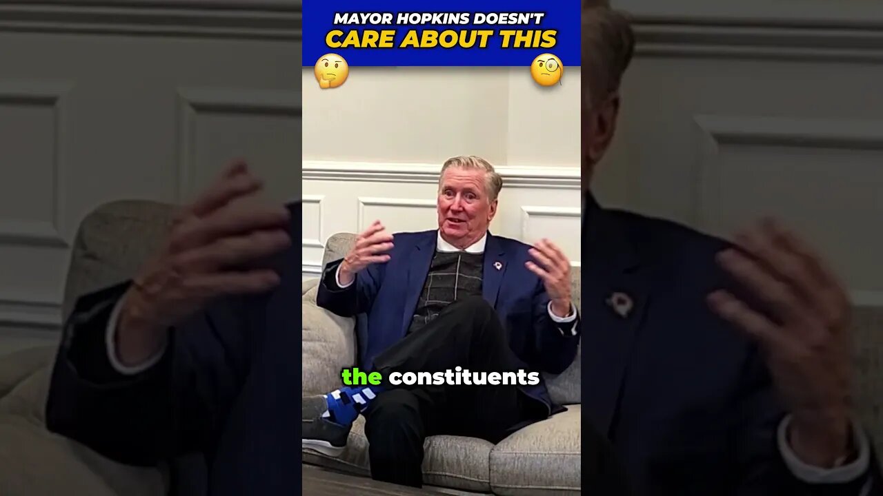 Cranston Mayor Kenneth Hopkins Doesn't Care About This!