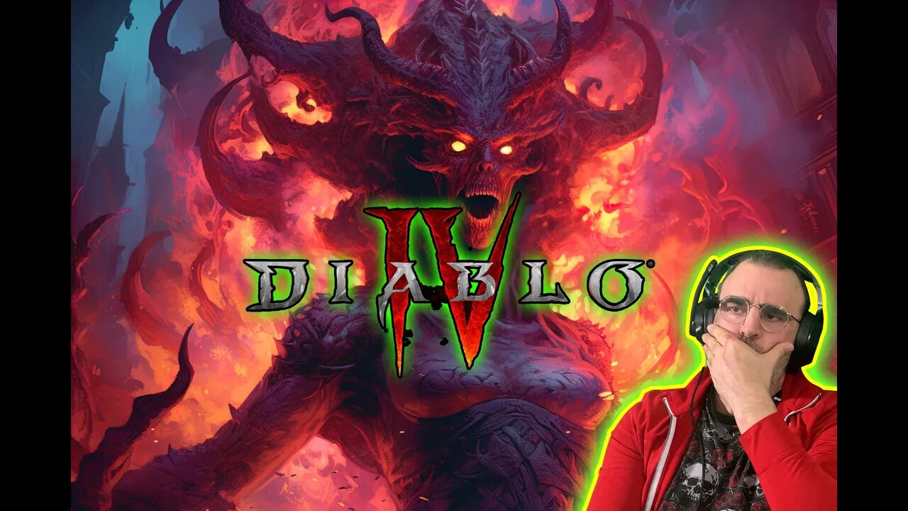 Diablo 4 A Live stream Game Crash full of Demon slaying for the Geeks & Gamers.