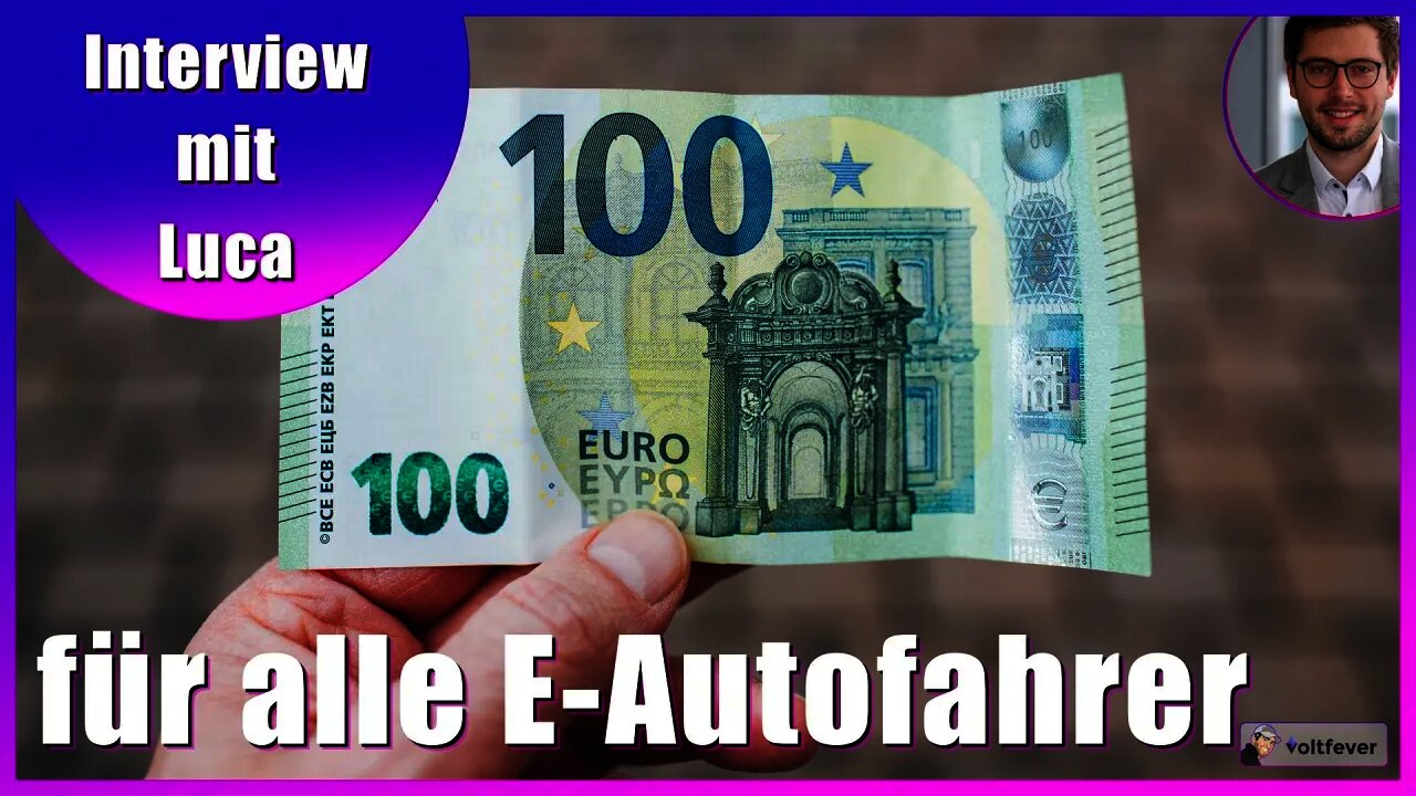 Pro Jahr 100€ für s E Autofahren erhalten | Interview mit Luca Schmadalla